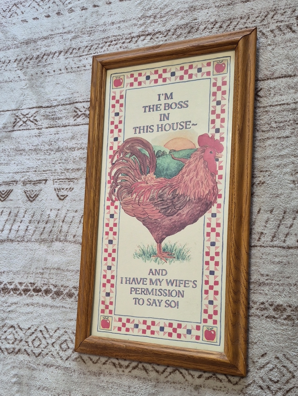 Rustic Rooster Wall Art